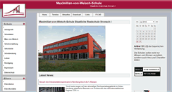 Desktop Screenshot of kronach-rs1.de